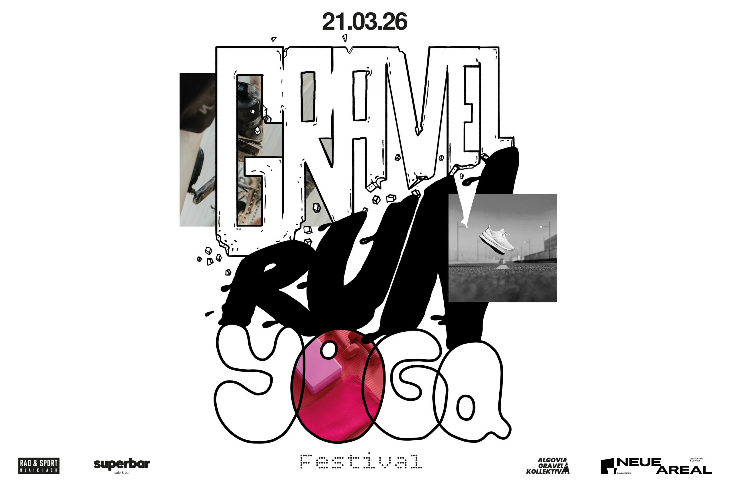 Gravel. Run. Yoga. Festival